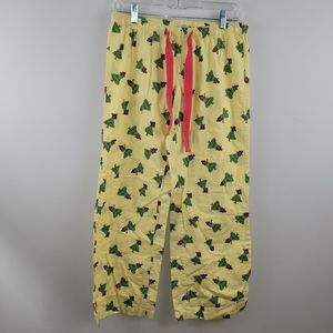 Old Navy Hula Girl Yellow Pajama Pants size S